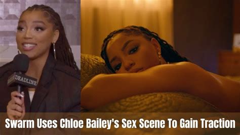 chloe bailey and damson idris|Chloe Bailey's Graphic 'Swarm' Sex Scene Sparks Huge .